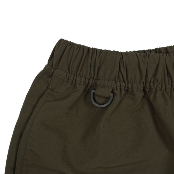 CHAIN STITCH LOGO NYLON SHORTS