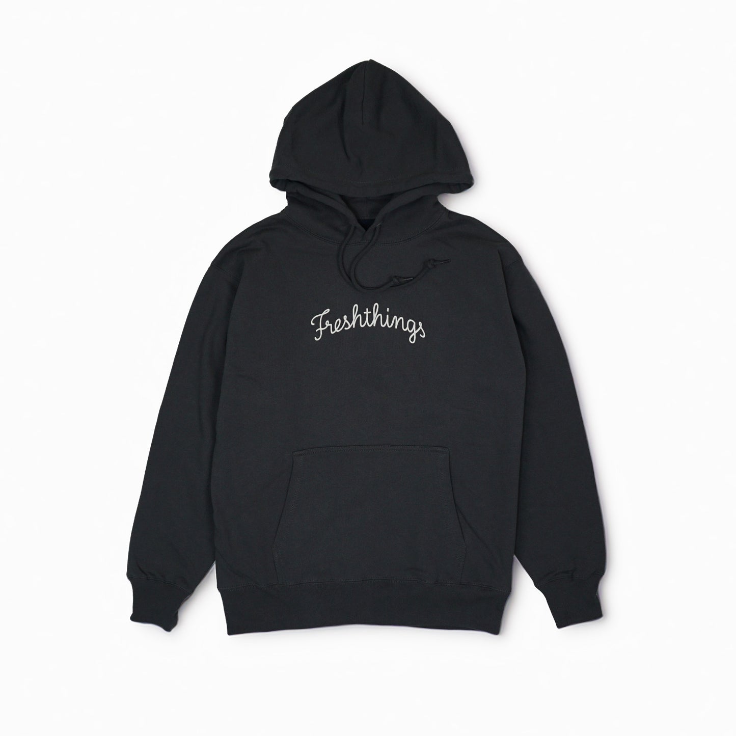 CHAIN LOGO HOODED HEAVYWEIGHT SWEATSHIRT