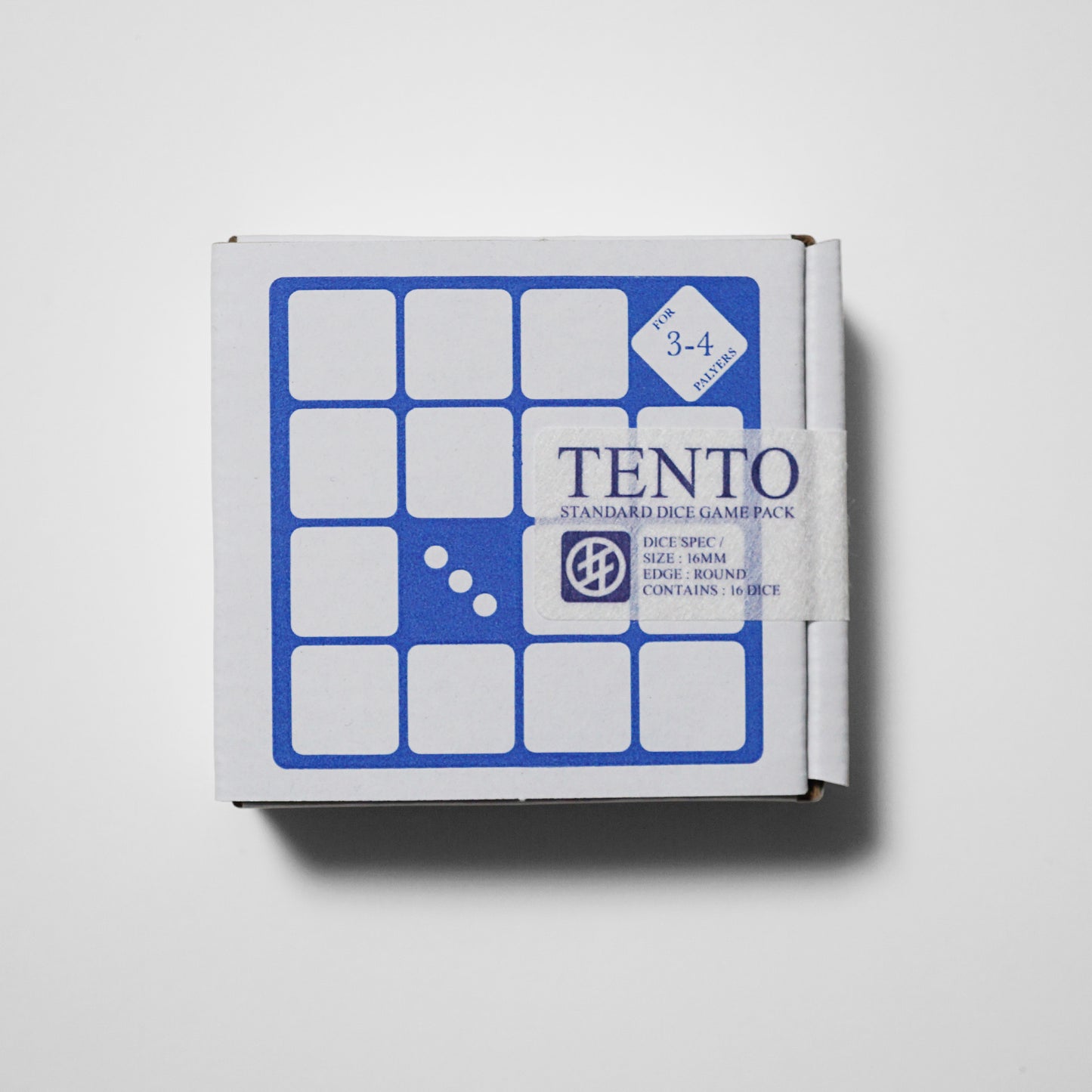TENTO STANDARD DICE GAME PACK  / FRESHTHINGS DICE 16mm